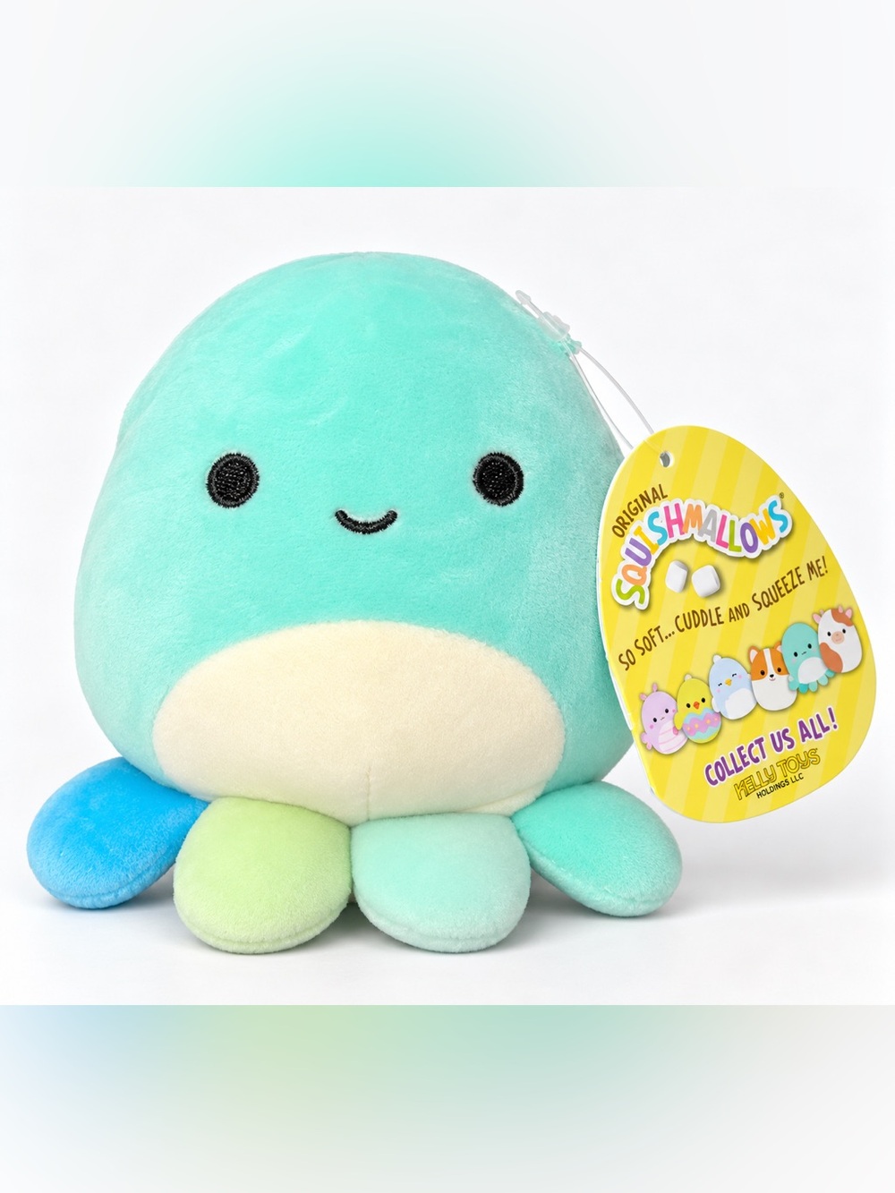 🐙🩵 Zobey Squishmallows | 6” Turquoise Octopus | NWT ✨
